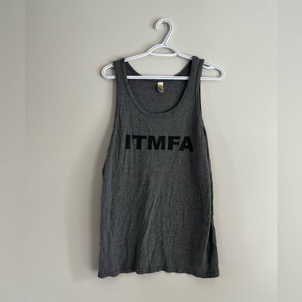 Vintage Discontinued ITMFA ‘Impeach the Motherf*cker Already’ Dan Savage Tank